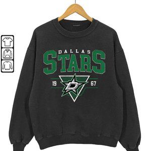 1967 Dallas Stars Shirt, Crewneck Dallas Stars Sweatshirt, Jersey Hockey
